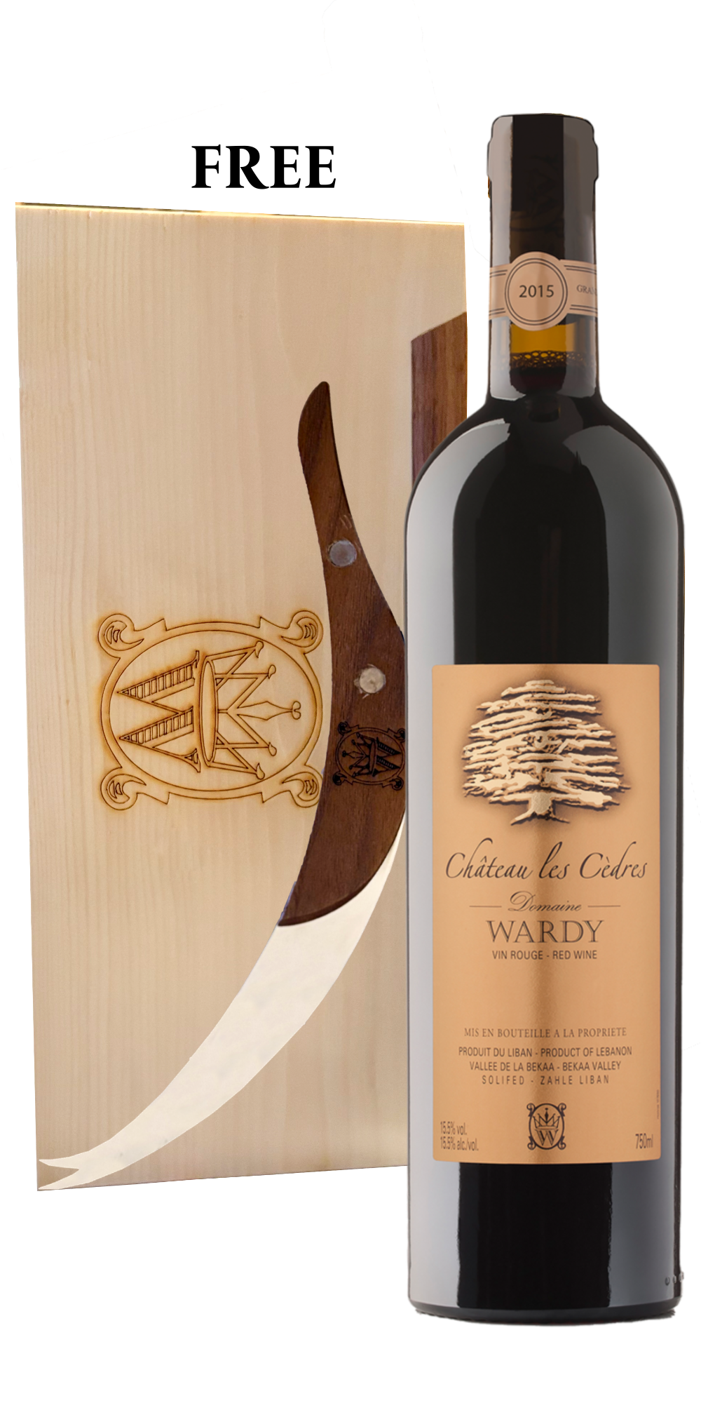 <b>Château Les Cèdres 2015<br></b><small>750ml (Offer)</small>